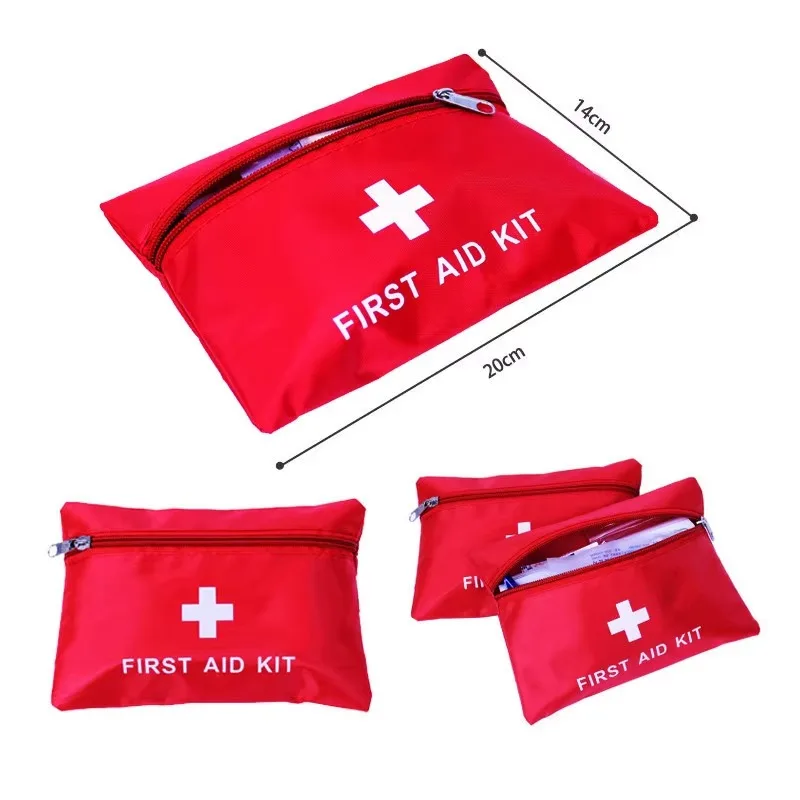 1/2Pcs Outdoor Camping Medical Supplies Storage Bag Hiking Survival First Aid Kit Universal Home School Supplies