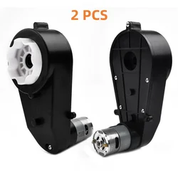 2PCS RS550 Electric Motor Gearbox Replacement 12V 40000RPM Kids Car Toy Portable Motor Gear Box Electric Gearbox