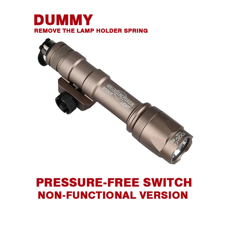 Taktische Dummy-Surefire-Taschenlampe, Nicht-funktionierende Version, Jagd-Laterne, NGAL-Dummy-Modell und Lampe mit Normalfunktion