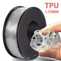 1.75mm TPU Transparent Flexible Filament 1kg/500g/250g 3D Printer Filament Printing Roll FlexMaterials Transparent green yellow