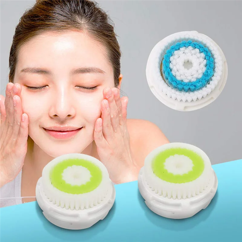 A74G-4 Pack Brush Head Replacements Deep Pore Face For Clarisonic Mia 1, Mia 2, Mia Fit, Alpha For Smart Profile Uplift And Alph