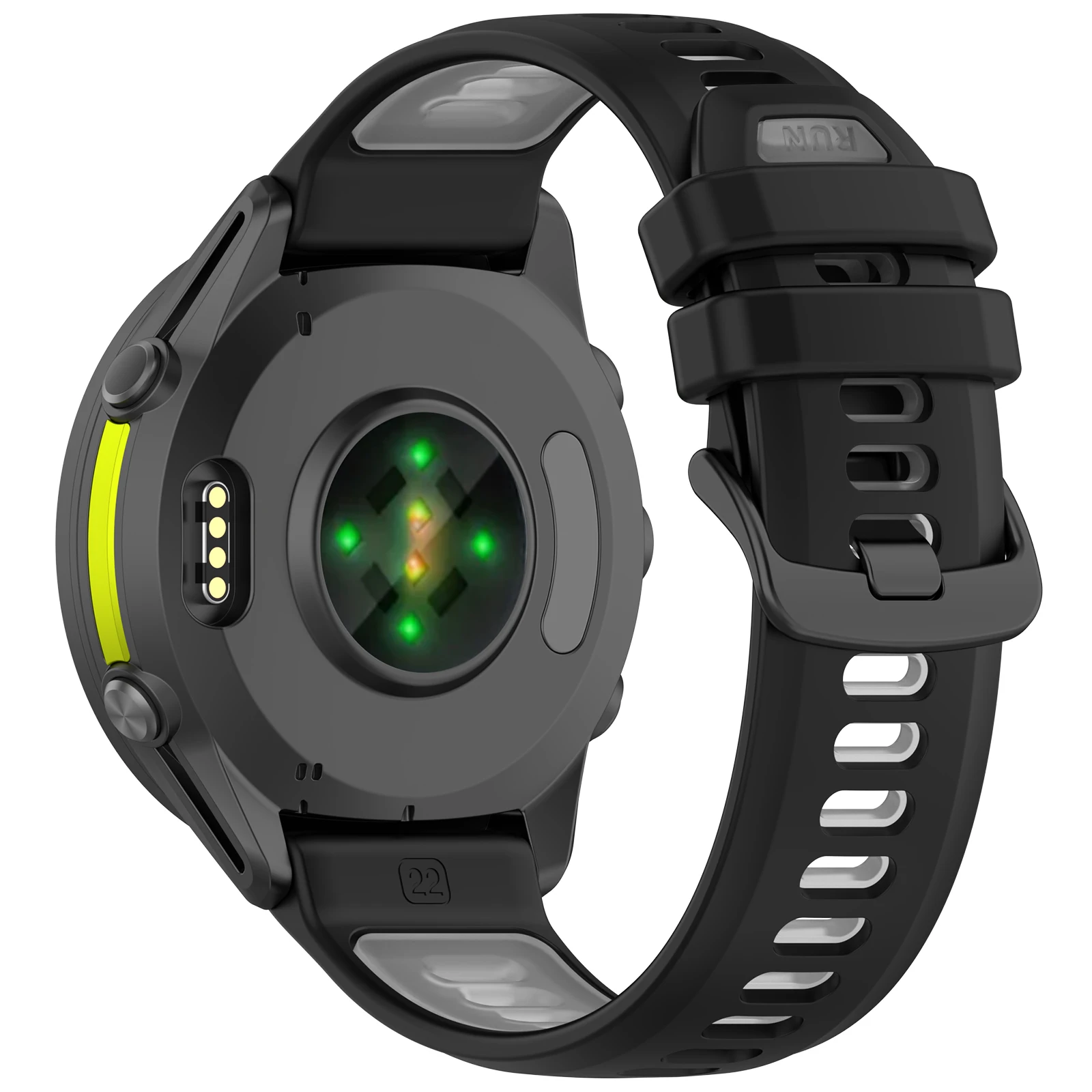 Fascia sportiva ufficiale in silicone per Garmin Forerunner 970 965 955 945 935 745 cinturino traspirante cinturino da polso accessori per cintura