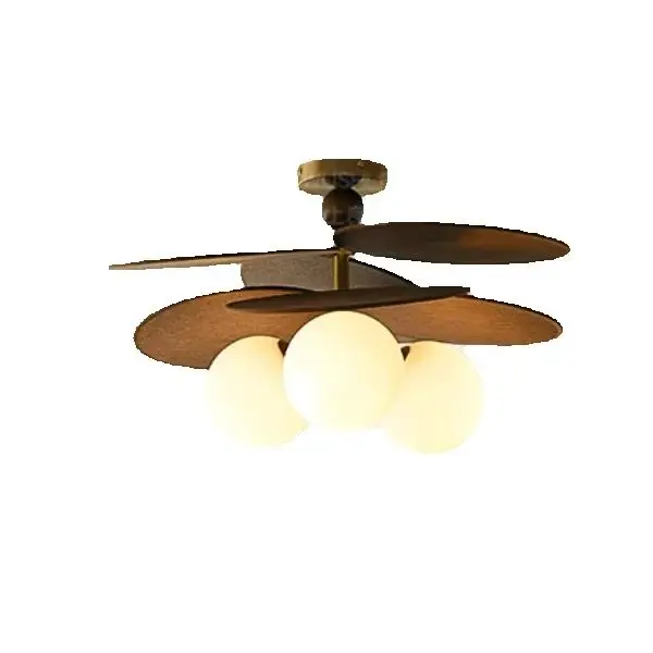 Vintage Rattan Ceiling Chandelier Light Fixture Wabi Sabi Japanese Bubble Ceiling Lamp for Bedroom Kitchen Home Decor