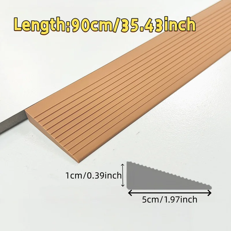 Robot Robotic Replacement Threshold Strip with Climbing Pads, Ramps&Threshold Plates -Suction Base Suitable or Door Sills, Steps