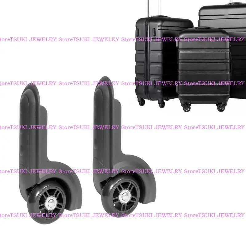62ke 1 par ruedas maleta reemplazo repuesto repuesto para equipos mochilas bolsas fácil