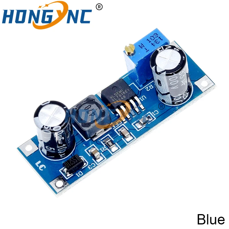 XL7015 DC-DC Dc converter Step-down module 5V-80V Wide voltage input 7005A LM2596 XL7015E1 Blue/Green