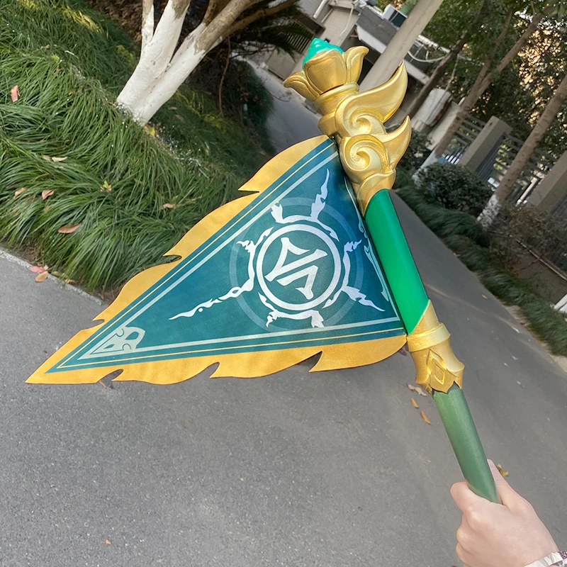 Huohuo Vlaggen Cosplay Props Game Honkai: Star Rail Cosplay Honkai Star Rail Huo Huo Cosplay Accessoire Props Verwisselbare vlaggen