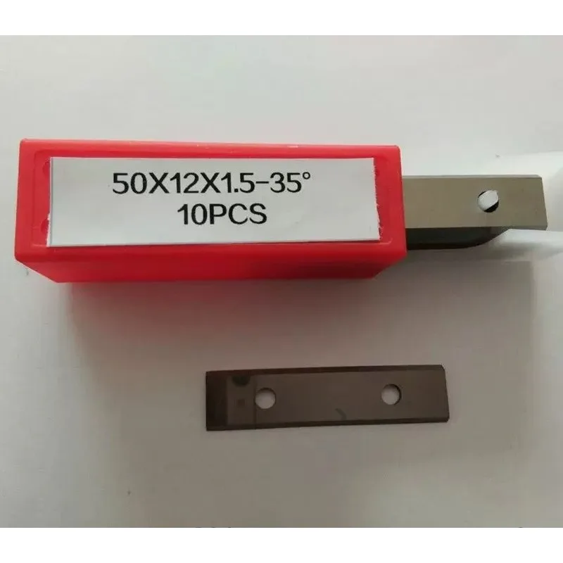 10pcs-50x-12-x15mm-35°-carbide-inserts-cutter-blades-paint-scraper-blades-rectangle-double-edged