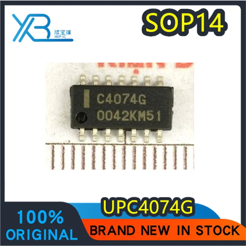 

(10/50 pieces) C4074G SOP-14 UPC4074G new original operational amplifier, fast shipping, in stock