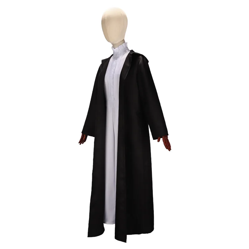 Anime Cosplay Frieren Beyond Journey\'s End Women Trench Coat Dress Fern Suit Outfits for Halloween Party Fern Cosplay Costume