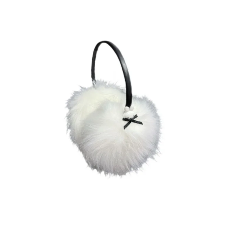 Orejeras de conejo de dibujos animados de Anime Miffy Kawaii, orejeras de felpa que mantienen el calor, además de terciopelo, ambiente bonito, pelo largo grueso, regalo