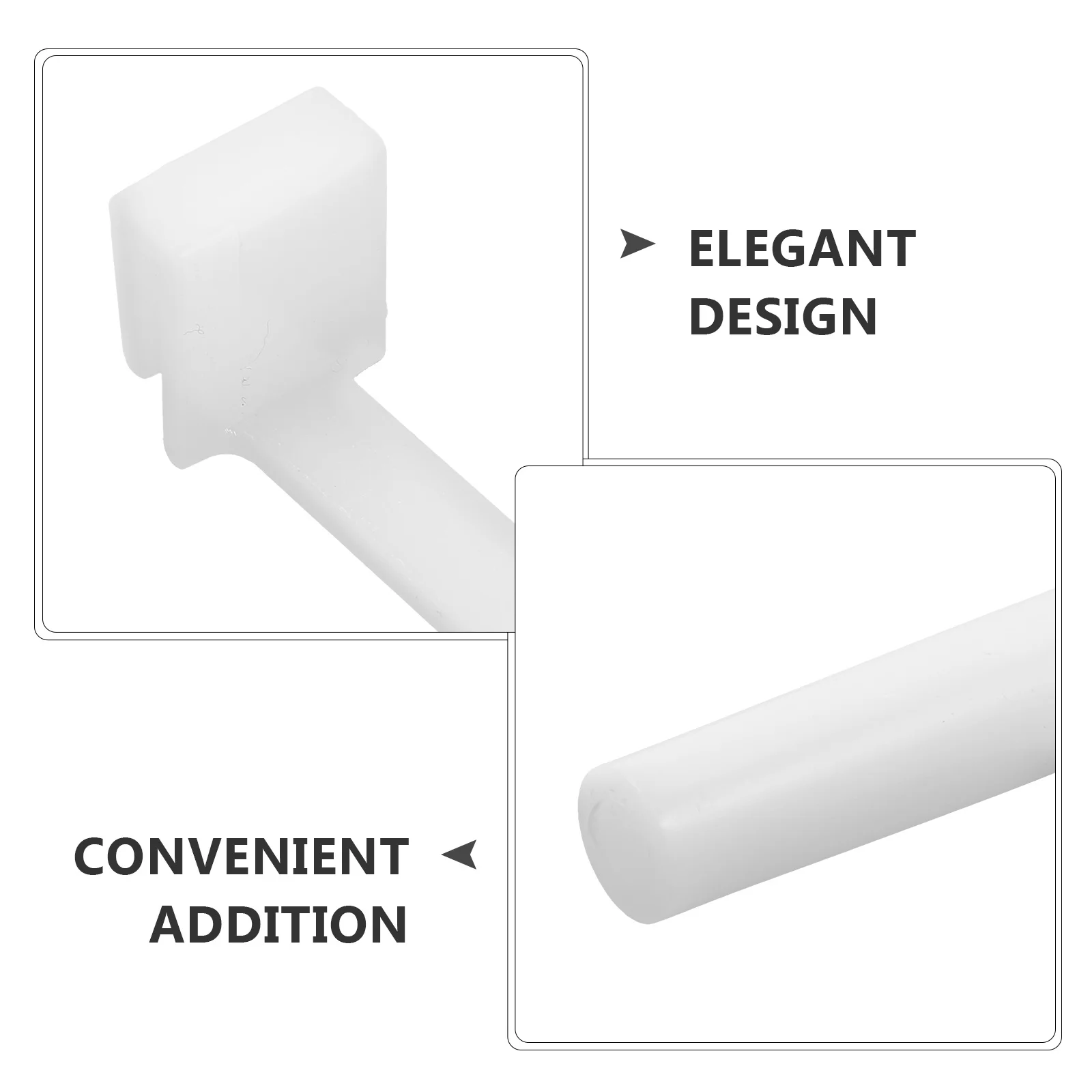 

5Pcs Bird Feeder Station Pole Convenient Installation Durable Acrylic Elegant Outdoor Space Accessory Bird Feeder Perch