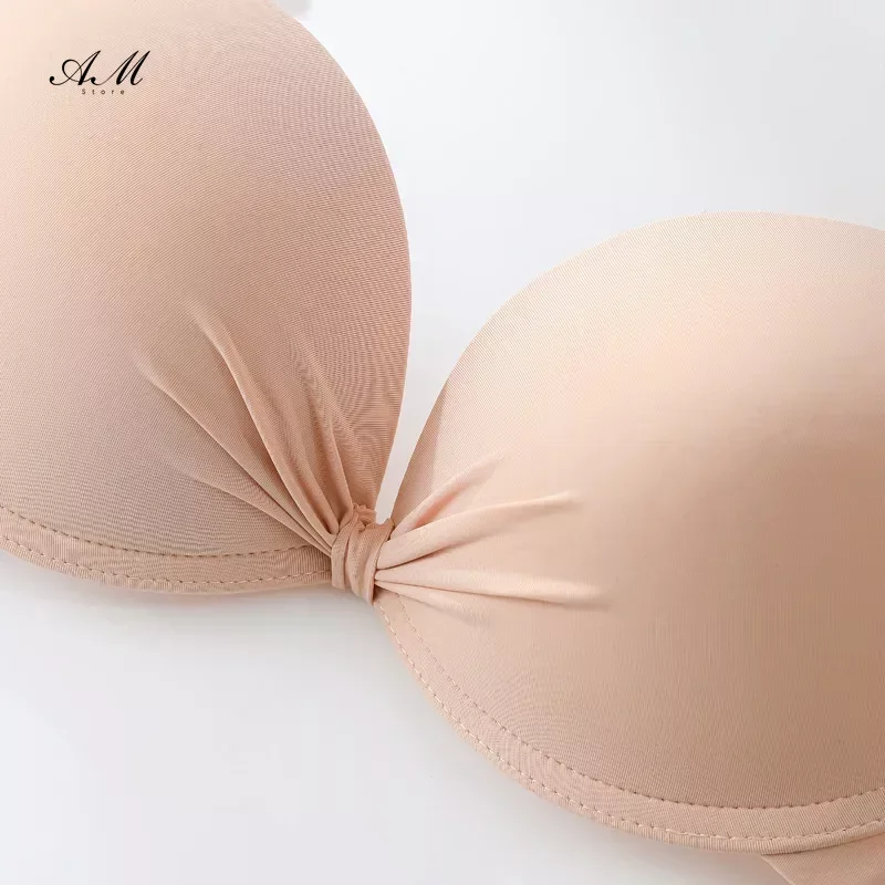 Fashionable Adjustable Gathered Steel Ring Bra Female Lingerie Smooth Bra Thin Cup Women\'s Bra Underwear Bra for Women