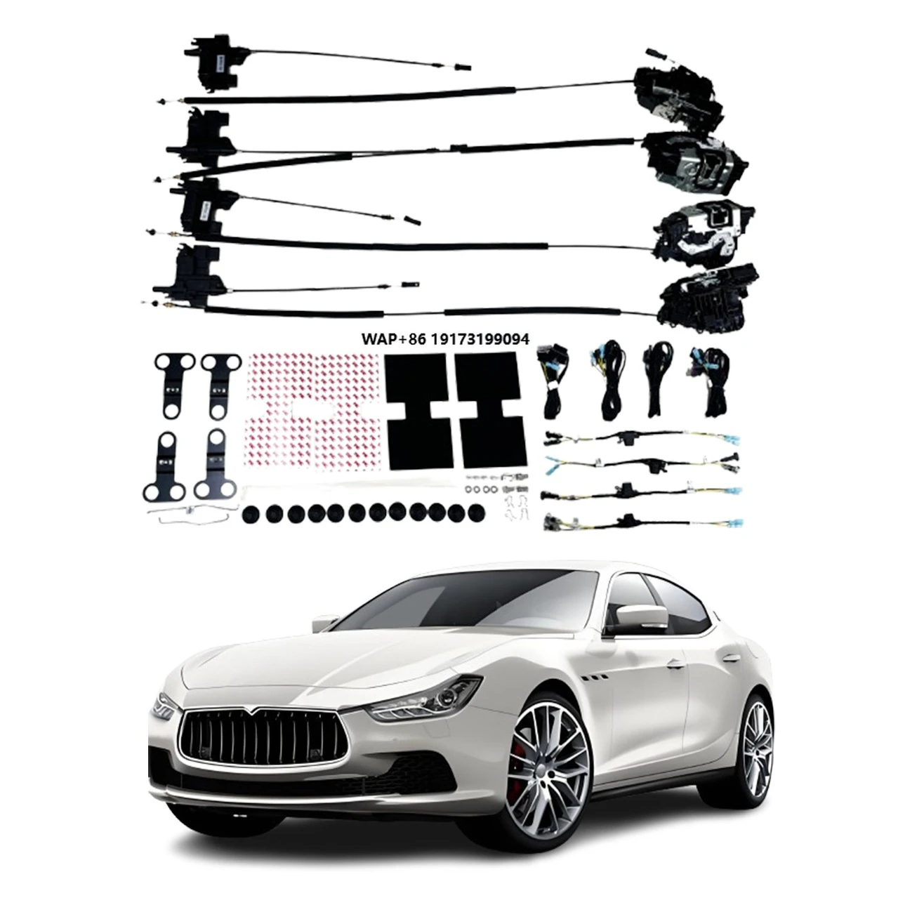 Automatic Magnet Suction Soft Close Door for   Levante Ghibli Levante Quattroporte Body Parts Car Accessory