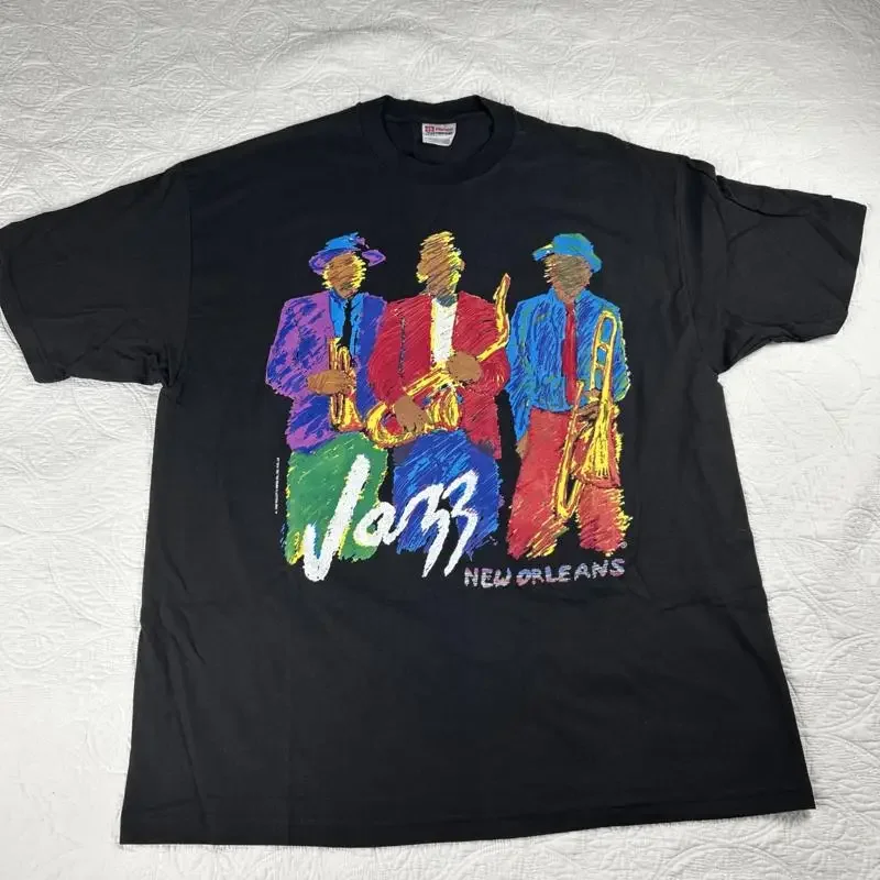 Vintage New Orleans Jazz Size Xl T Shirt 1997 Kelley Abide Co