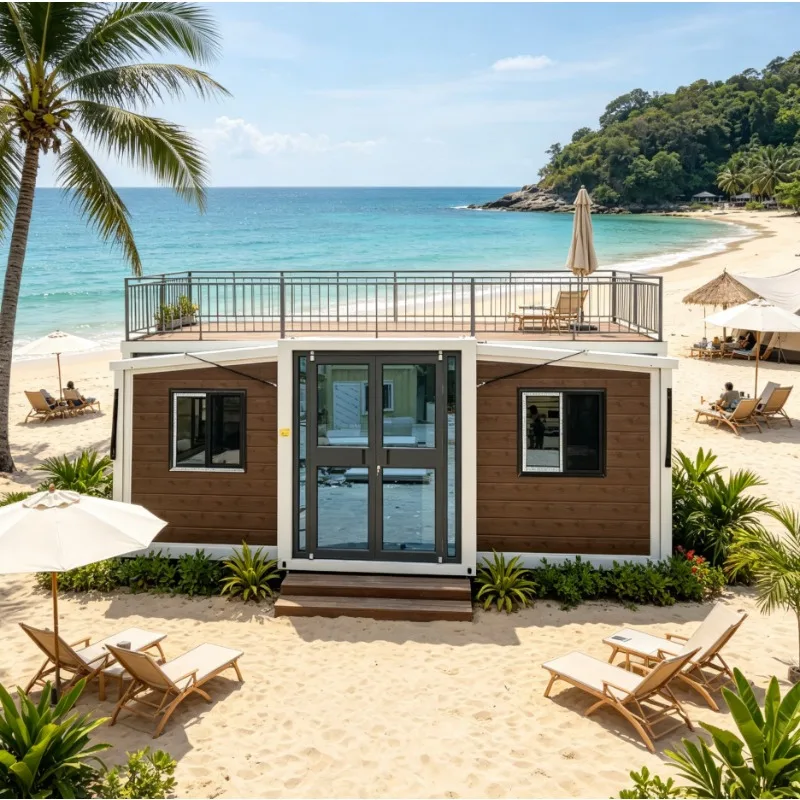 Affordable 20ft 40ft Expandable Container House Prefab Folding Home for Sale Mobile Living Solution with Bathroom OEM