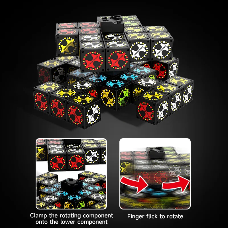 2026 Hot Magnetic Building Blocks Mine World Magnet Cube Set for Boy Girl Kid Age DIY Model Children Stem STEM Sensory Toy Gift