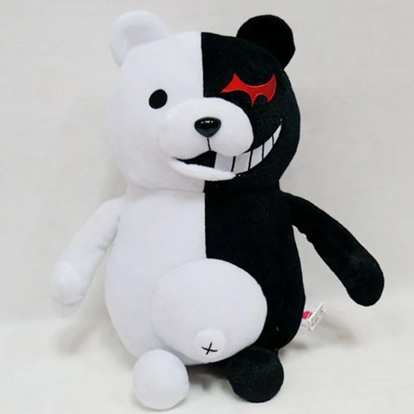 Kawaii Monokuma Monomi Plush Toys Anime Danganronpa Soft Stuffed Doll Animation Game Figure Pillow Cushion ACG Collection Gift
