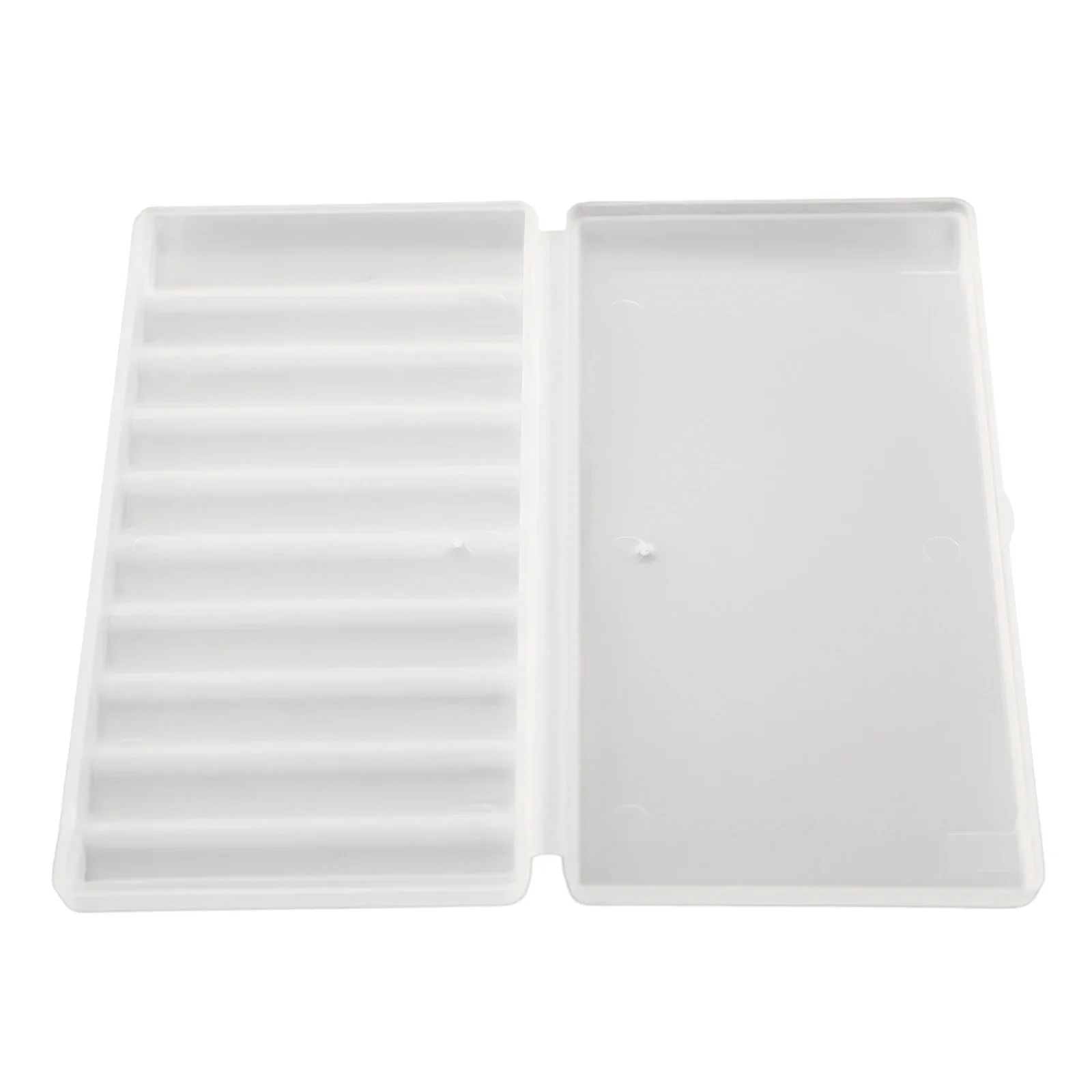 Workshop Equipment Battery Storage Tool Boxes Battery Plastic Case Connected Hard High Precision White Closed Tightly