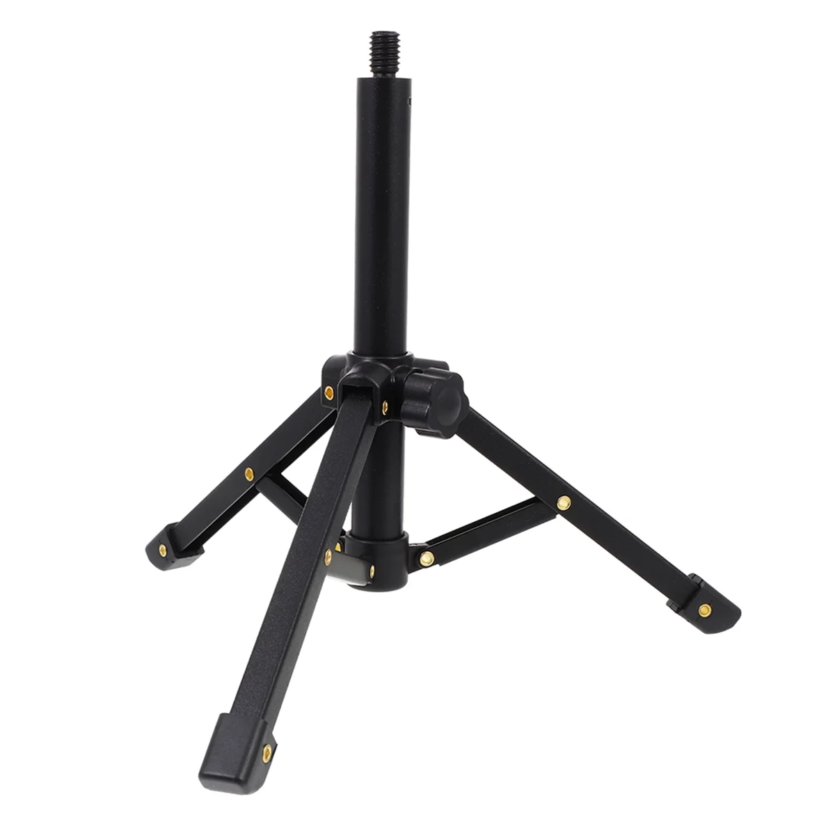 Portable Microphone Stand Desktop 3/8 Tripod Table Stand Adjustable Mic Stand Mic Clip Holder Bracket