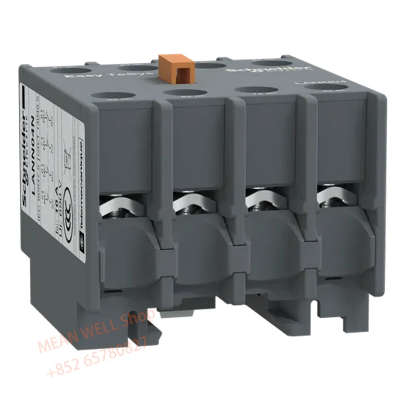 LANN04N Easy TeSys Control D3N Instantaneous auxiliary contact module - 4NC