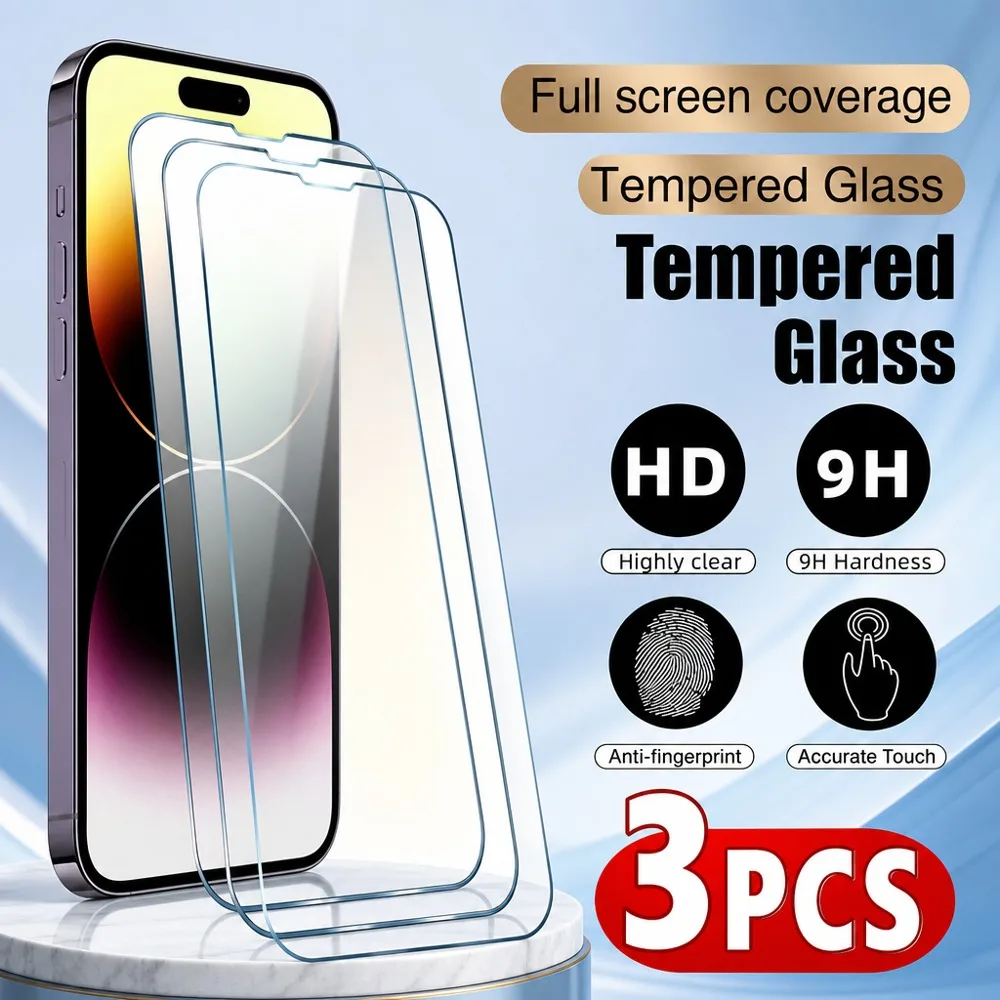 3 Stück gehärtetes Glas für Nothing Phone (1) (2) (2a) (2a) Plus (3) Displayschutzfolie für Nothing Phone (3a) (3a) Lite (3a) Pro (4a)