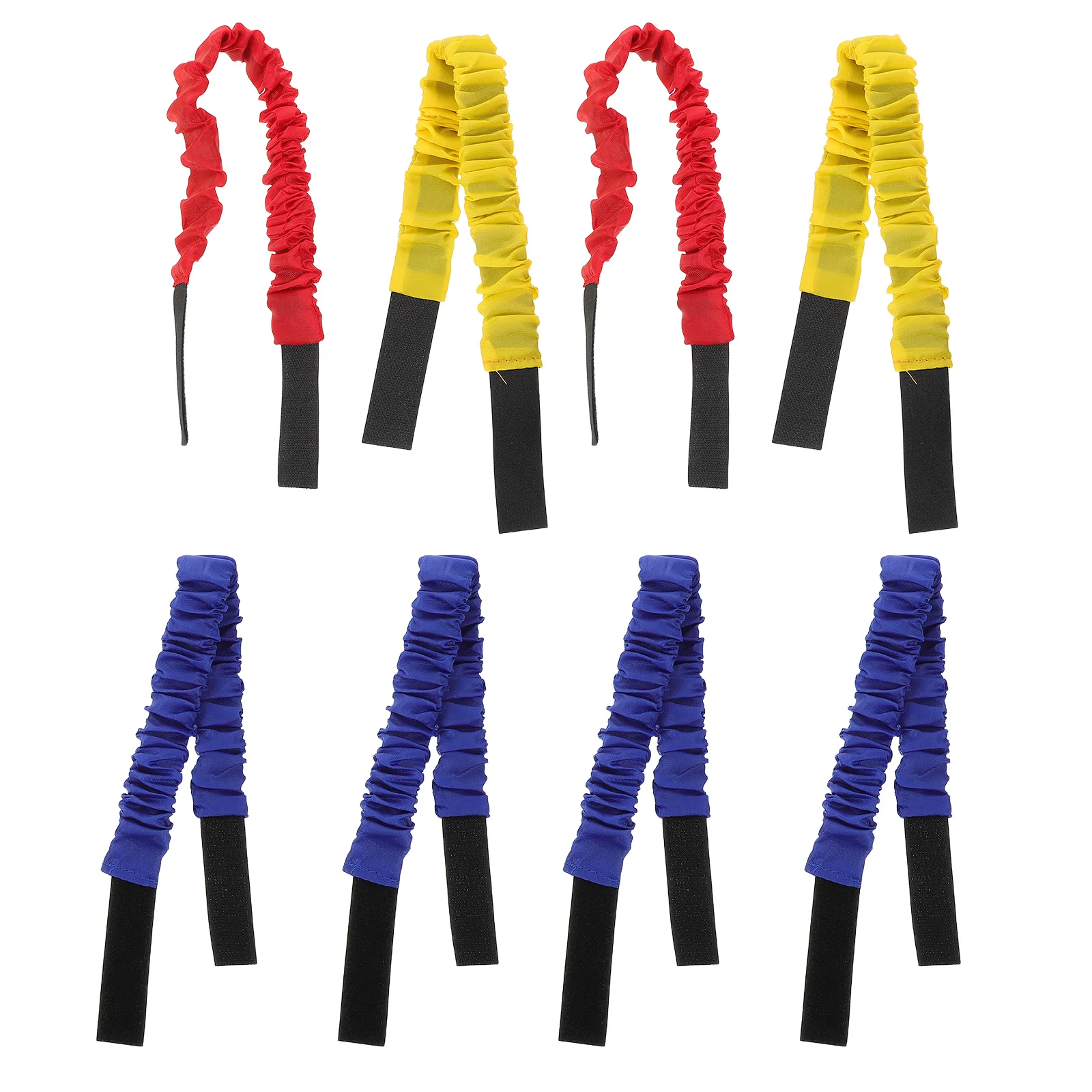 

8pcs Three Legged Race Adjustable Elastic Legged Bands For Family Gatherings Outdoor Team Field Day Activities Parent-Child