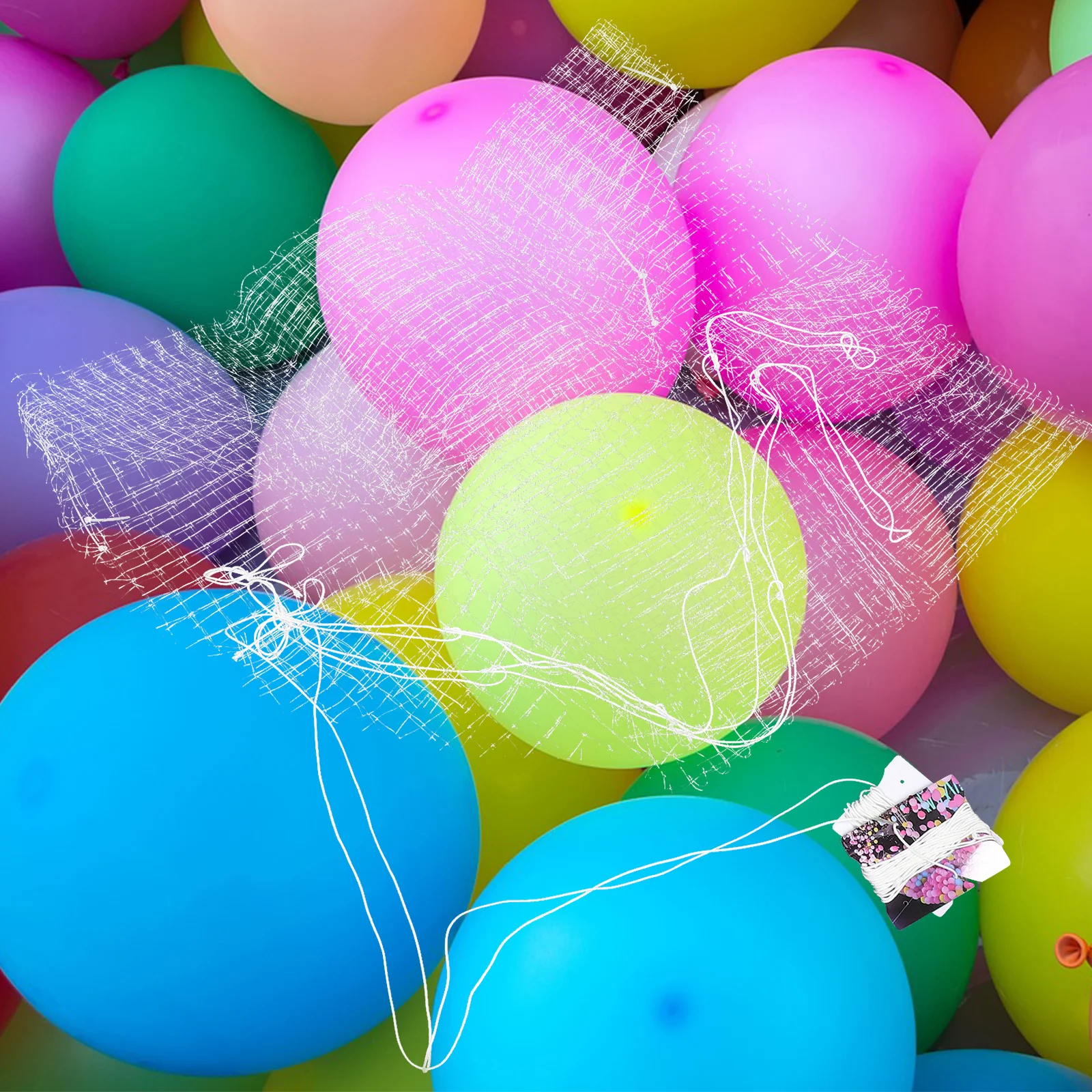 

Wedding Balloon Drop Net 51 Inch Heart Shaped Romantic Balloon Release Mesh Ceiling Net for Engagement and Parties