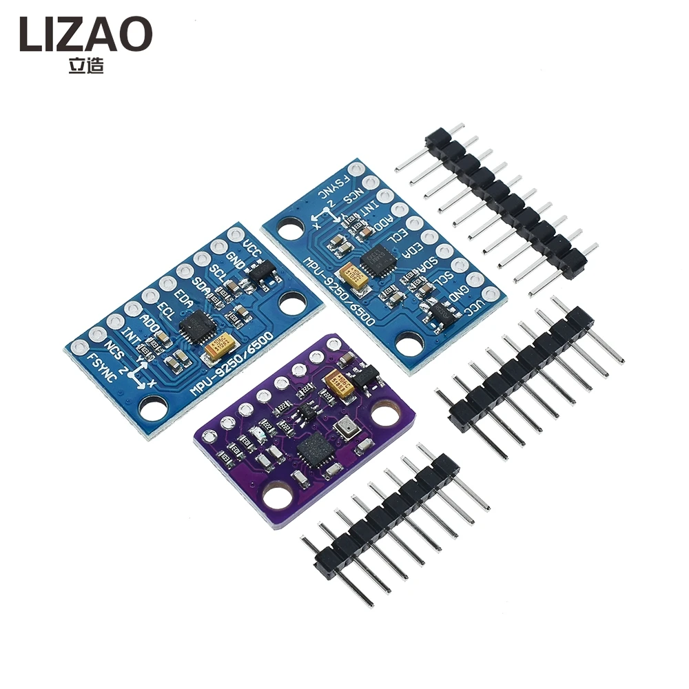 MPU9250 Sensor Module 9-Axis Acceleration Gyro Compass MPU9250/MPU6500/GY-91 Attitude Sensor Board For Arduino DIY Projects