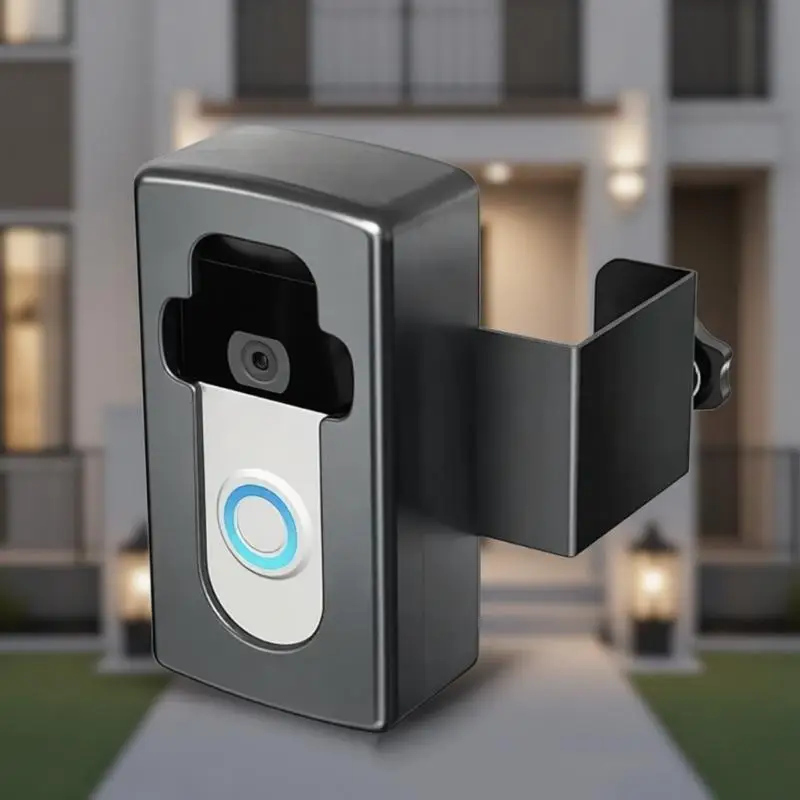 652F Strong Doorbell Bracket with Smooth Setups for Left Or Right Opening Door Use