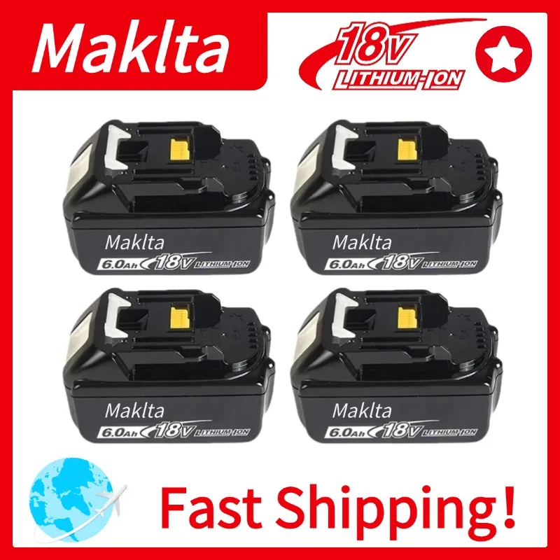 

Original Batterie for Makita 18V, Fast Charging, Compatible with All 18V Tools, Durable and Lightweight for Daily Use.
