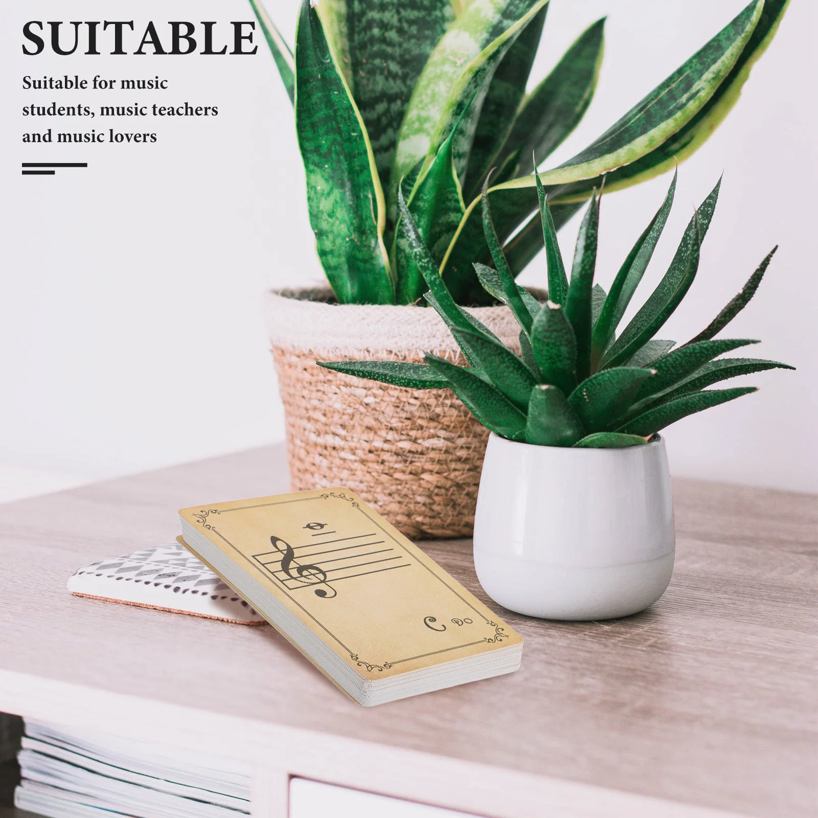 

Rhythm Poker Cards for Beginner Music Students Portable Notation Flashcards Set Music Theory Training Practice