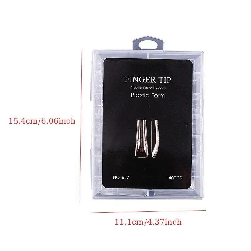 70/140/150Pcs Nailpop Dual System Nails Forms Extension False Nail Tips Top Forms For Nails Gel Building Mold Art Tools