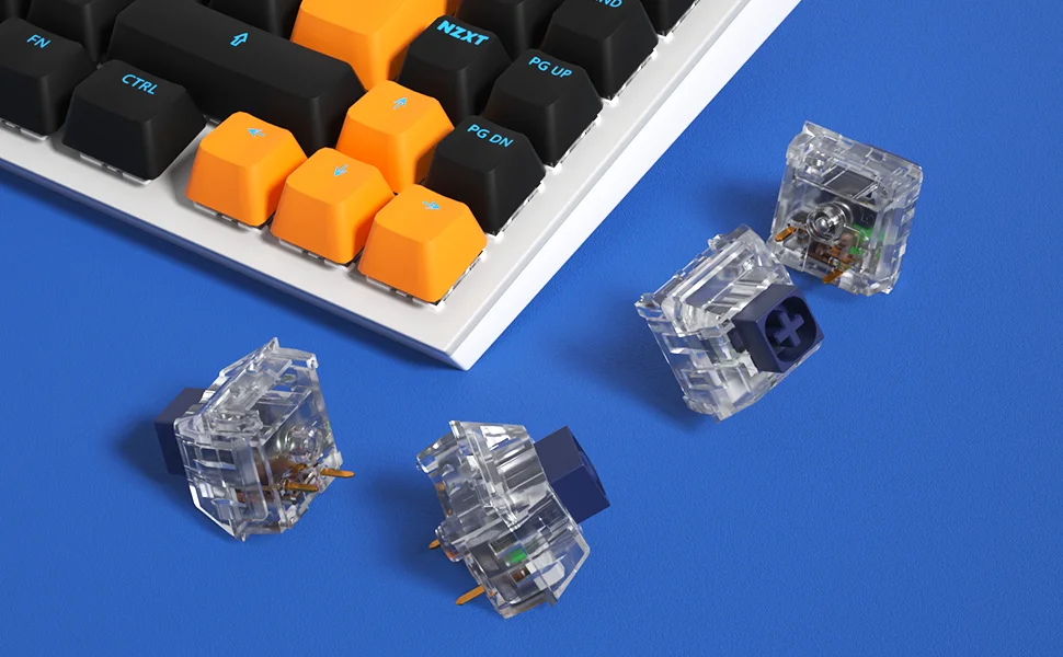 Kailh Box Kristall Marineblau Tastaturschalter Mechanische Tastatur Heavy Handfeel IP56 DIY Spiel Clicky Switches – Detail 3