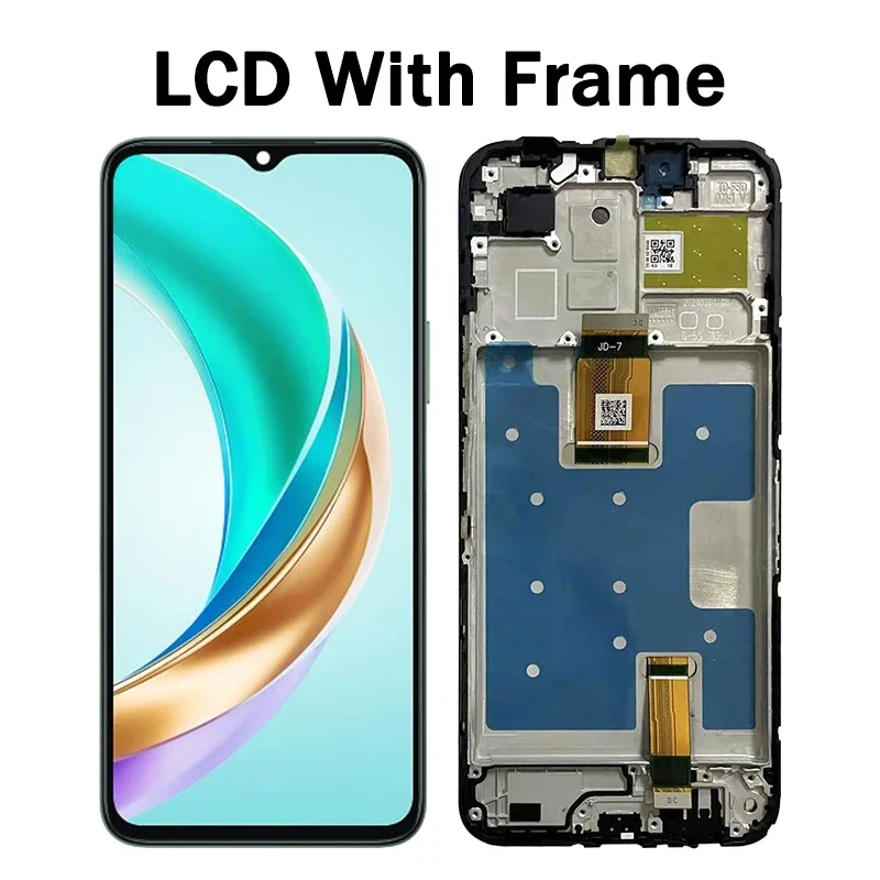 6.56“ IPS For Honor X6b LCD Display Screen Touch Panel Digitizer Replacement For Honor X6b LCD With Frame JDY-LX1, JDY-LX2 image 4