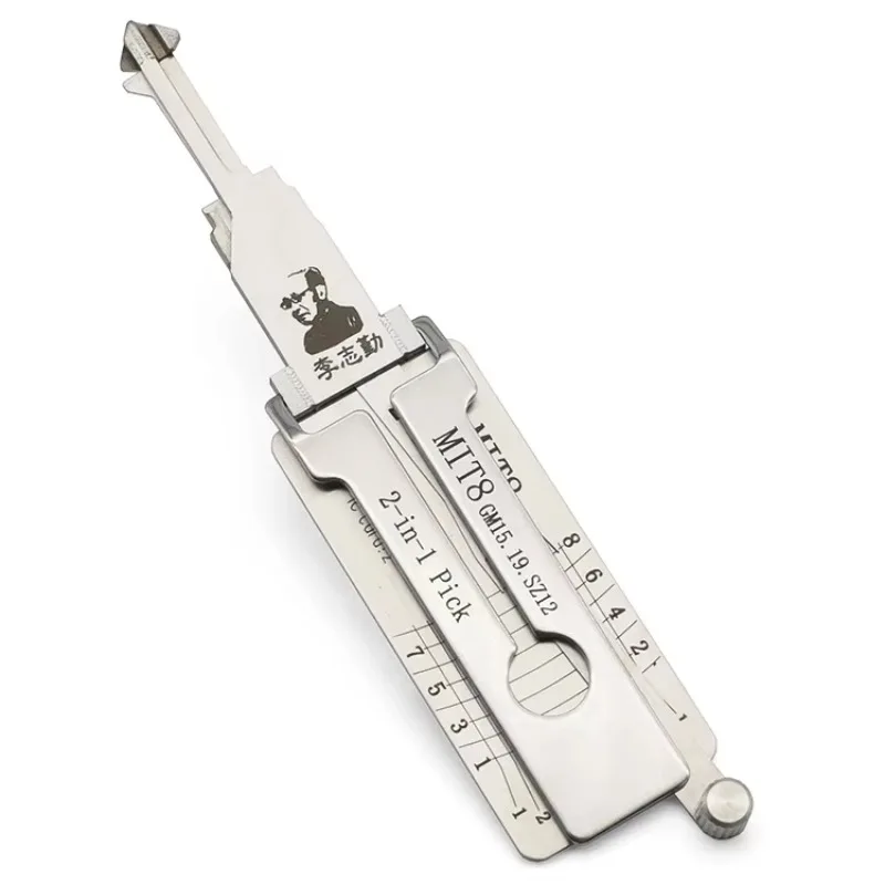 

Hot Sale High Quality 2 in 1 Pick Car Door Pick MiT8 GM15 GM19 Auto Pick and Decoder Unlock Tool Locksmith Tool
