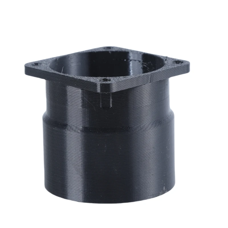 38/40mm Duct Connectors Plastic Straight Pipe Flange Ventilation Ducting Connectors for Heating Cooling Systems Drop Shipping