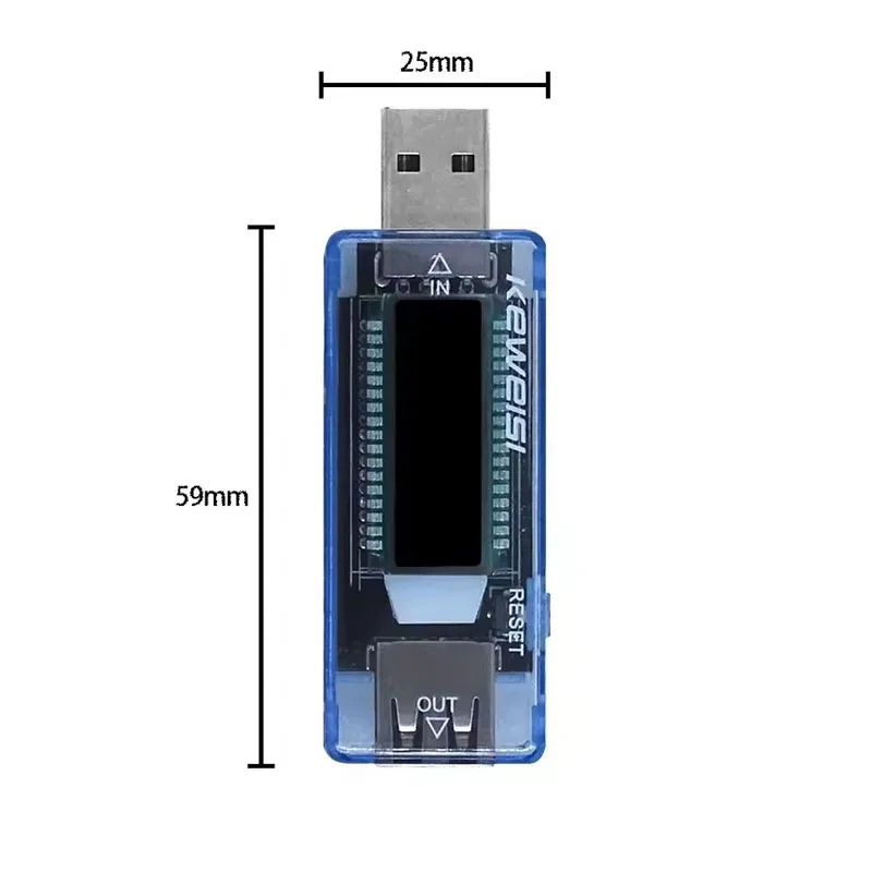 NEW 2026 USB Current Voltage Capacity Tester Volt Current Detect Charger Capacity Meter Mobile Power Detector Battery Test