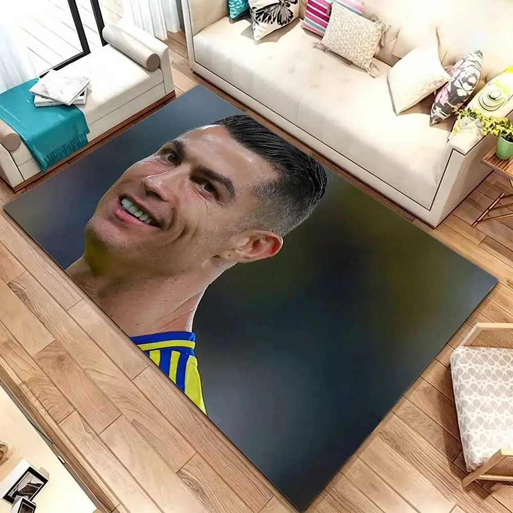 D-Cristiano Ronaldo Football Floor Mat Rugs Soft Bedroom Floor Anti-skid Household Carpets