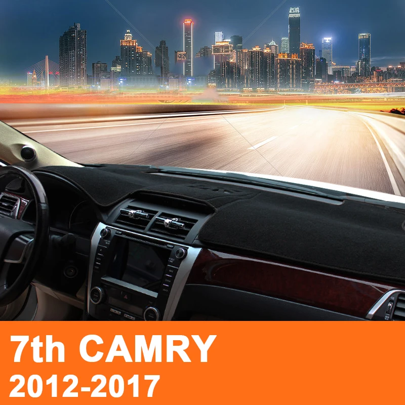 

Накладки на приборную панель автомобиля для Toyota Camry 50 XV50 2012 2013 2014 2015 2016 LHD