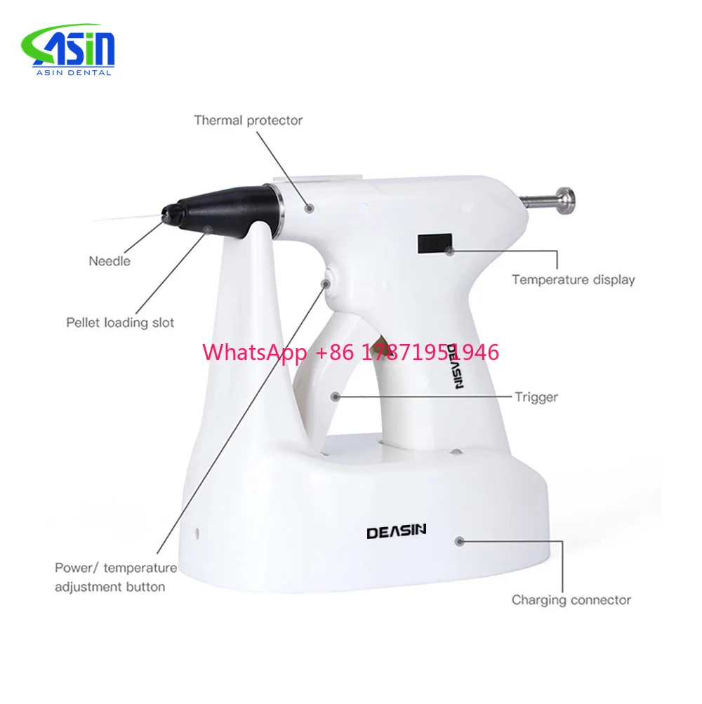 2 in 1 Cordless Portable  Unit Obturation Gun Pen Root Canal Filling Equipment  Gutta Percha Obturation System