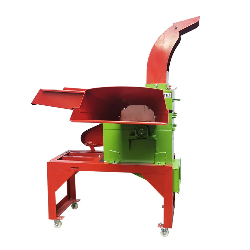 Dry and Wet Dual-purpose Guillotine Shredder 220V Household Cattle and Sheep Breeding Small Integrated Corn Stalk Shredder