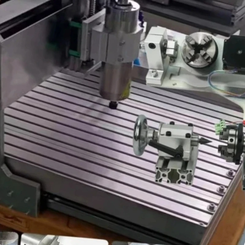 LYFS 4060 3060 3040 5080 Wood Router Aluminum Milling Machine 2.2KW Water-Cooled Spindle VFD Woodworking Lathe Metal Carving