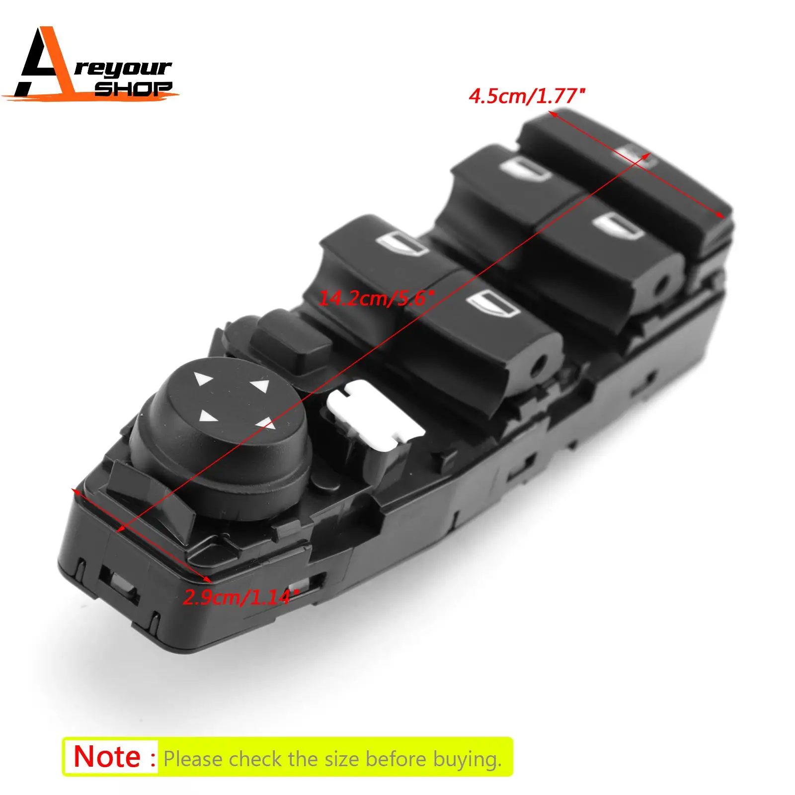 

Master Power Window Switch for BMW X1 X3 X4 X5 F15 F20 61319208108