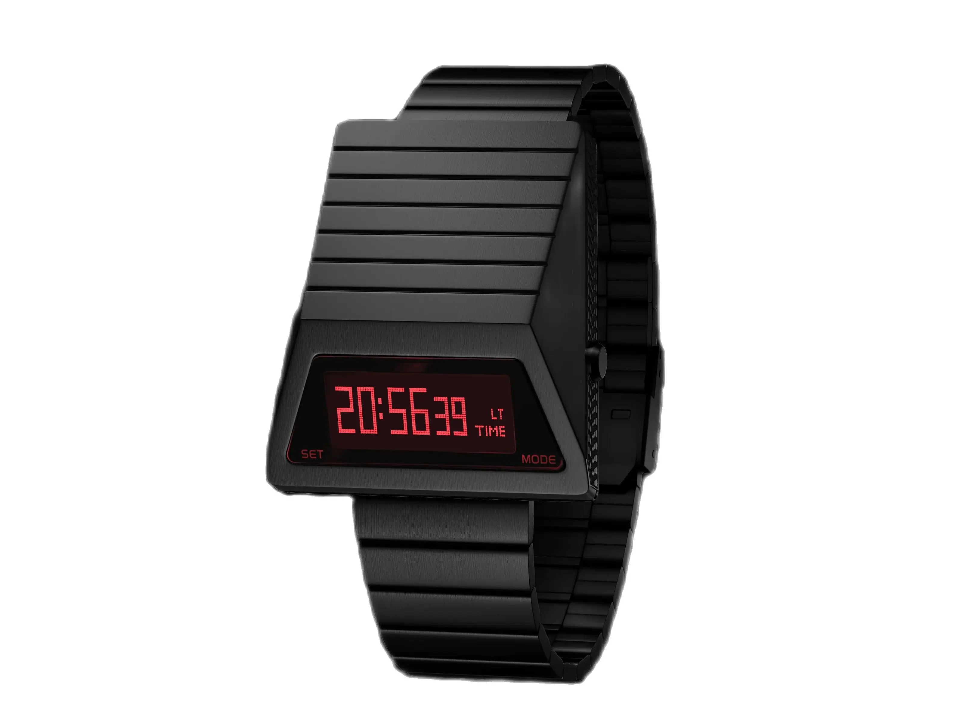 BENLYDESIGN Unique Metal Watches Digital Cyber Watches For Men Retro-futuristic Punk Style Fashion Led Electronic Watches S4000