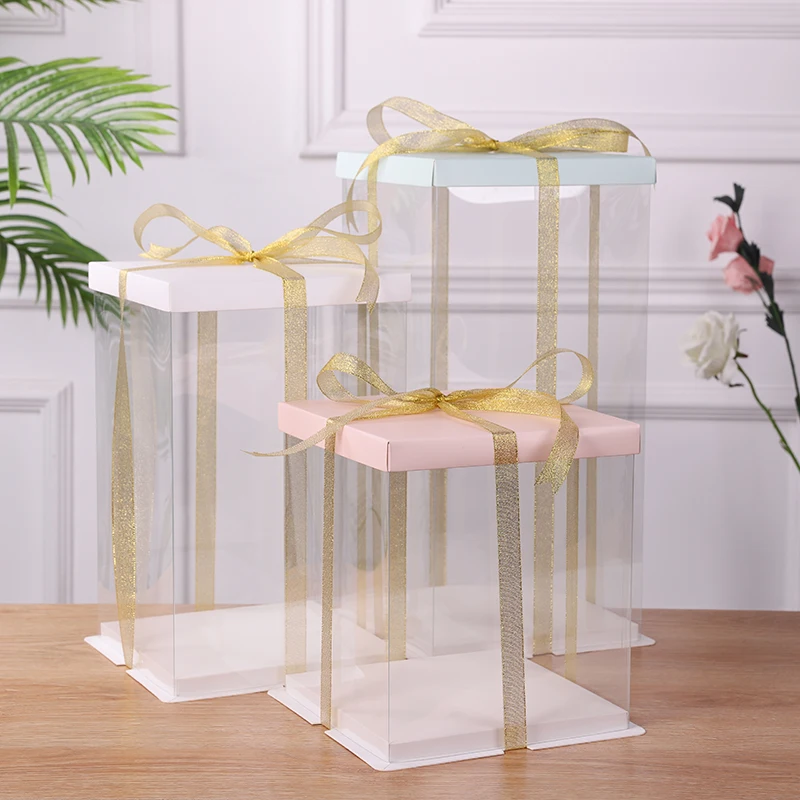 transparent-cake-box-set-of-500-three-in-one-handheld-customizable-logo-printed-clear-white-pink-light-green-for-baking-and-c