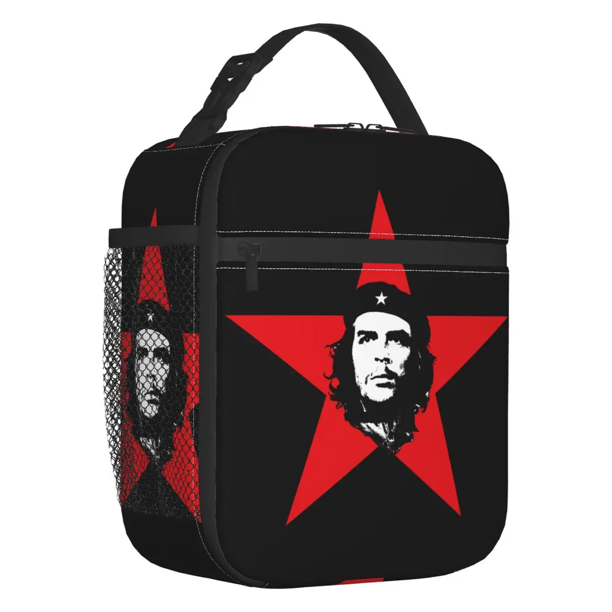 Che Guevara Cuba Cuban Revolution Insulated Lunch Tote Bag for Women Freedom Cooler Thermal Food Lunch Box Work School Travel