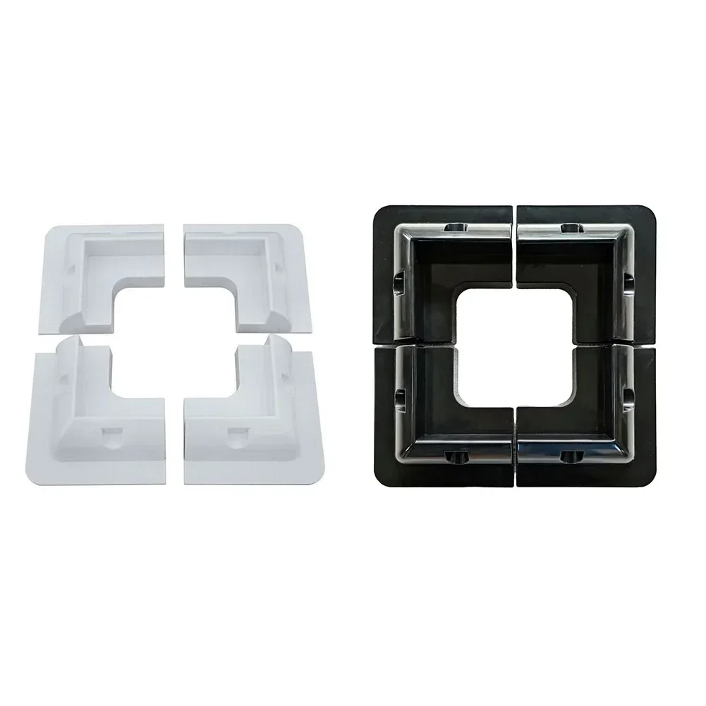 Soporte de ángulo para techos planos de caravanas, resistente a los rayos UV, proporciona seguridad, Deflector de viento fuerte, práctico