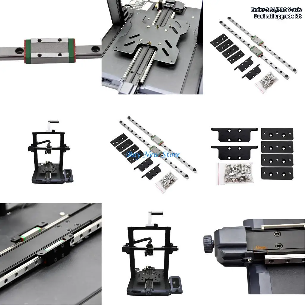 

20CE Double Y Linears Guiding with Fixing Plate For Ender3 S1