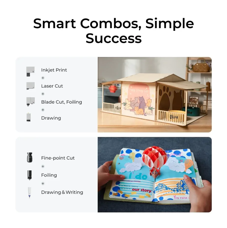 XTool M1 Ultra آلة الحرف اليدوية 4 في 1 الأولى في العالم
